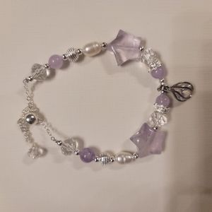 Lepidolite  bracelet